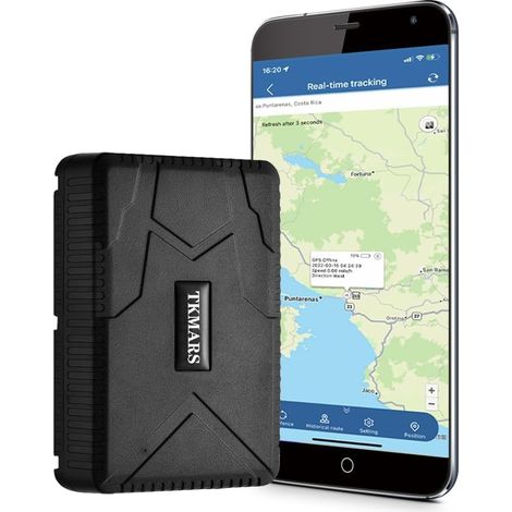 Traceur GPS Voiture 4G TK915 – Étanche IP65, Aimant Puissant, 60 Jours Autonomie, Suivi Temps Réel, Alarme Antivol, sans Abonnement Tracker GPS pour Moto, Camping-Car, Bateau (1/5)