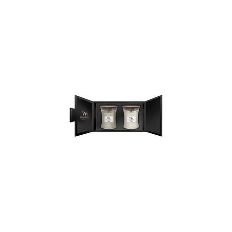 Woodwick Estuche de velas perfumadas transparente elegante