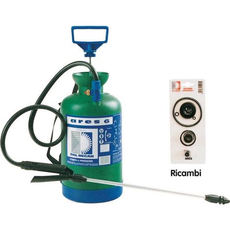 Pompe à pression en plastique dal degan ares 6 lt pour herbicide - Salon (1/3)