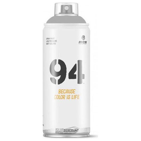 Bombe de peinture - Argent - MTN 94 - 400ml