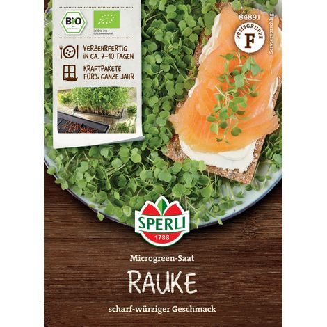 BIO Microgreen-Saat Rauke (1/2)