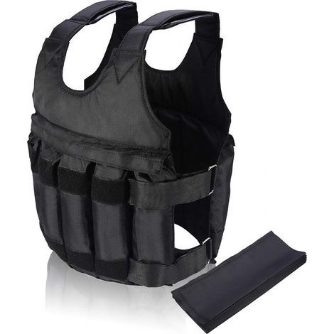 50 kg Gewichtsweste, Trainingsweste für schwere Gewichte, für Männer, Frauen und Erwachsene, Fitness und Bodybuilding