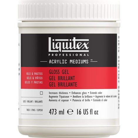 Liquitex Medium Gel Luccicante 473 ml - Gloss Gel (1/5)