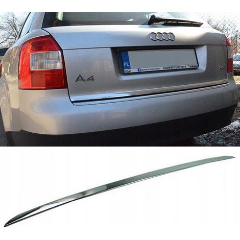 Audi A4 B6 Kombi - Striscia cromata per portellone posteriore, tuning 4 cm (1/5)