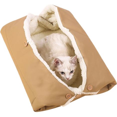 Lit Pour Chat - Tapis Pliable Doux Lavable - Nid Pour Chat Pliable Et Lit (1/5)