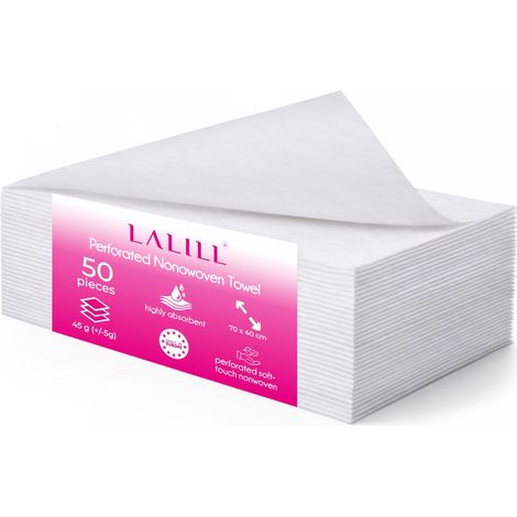 Serviettes Jetables 50 Pièces – 70x40 cm Gants de Toilette Jetables, Lingettes, Essuie-Mains, Serviettes de Bain – Pour Salon de Beauté, Pédicure, Cuisine, Sauna, Massage, Bureau, Voyage (1/5)