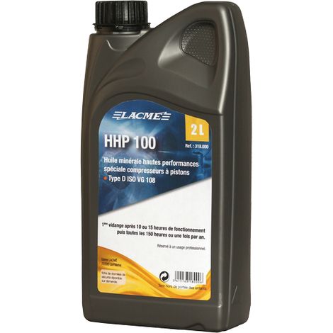 Kompressoröl HHP100 LACME - Kanister 2 L - 318000