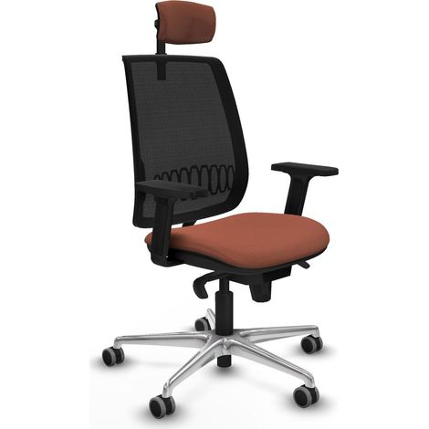 Sedia ergonomica piqueras y crespo Alares nero schiuma iniettata (1/2)