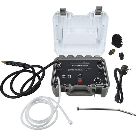 1500-W-Hochdruckdampfreiniger, tragbares Heißdampfgerät 220 V (UK-Stecker), für intensive Tiefenreinigung (1/5)