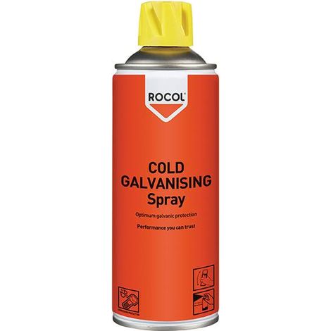 ROCOL Cold Galvanising Spray - 400ml, Rust-Resistant Protective Coating (Model ROC69515) (1/3)