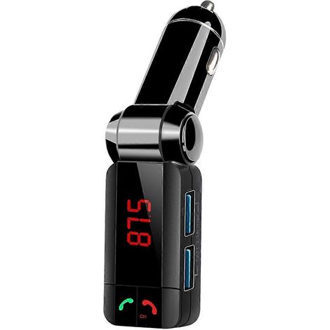 Bluetooth-Freisprecheinrichtung, kabelloser FM-Transmitter, MP3-Player fürs Auto