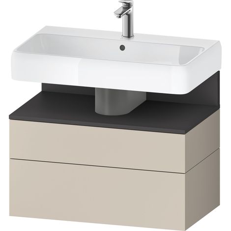 Duravit Collection One Meuble sous-vasque, 1 tiroir et 1 (1/2)