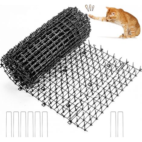 Tapis Anti-Chat avec 8 Ongles Anti Chat Exterieur, pour Les Jardins Intérieurs et Extérieurs 200 x 30 cm (1/5)