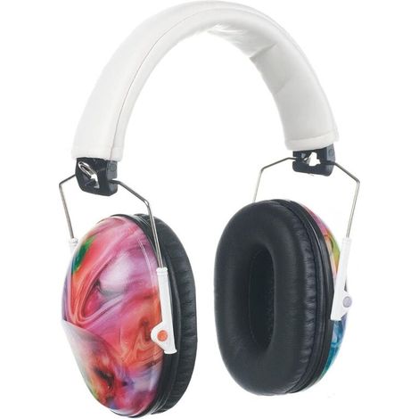 ZOLGINAH Kids SNR28Db Protection Contre Le Bruit Protection Auditive Cache-Oreilles De Sécurité Protection Auditive Réglable Pour Fille De Bibliothèque Scolaire (Purple Lollipop) (1/5)