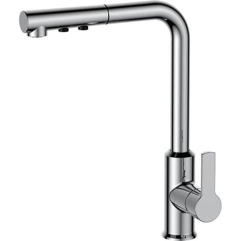 ROBINET DE CUISINE 0015 EN LAITON CHROMÉ COLLECTION ERYMANTHE (1/3)