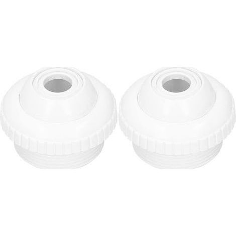 2 Backflow Nozzles, Outlet Nozzles with 1.5 Inch Opening, Swimming Pool Accessories, Male Thread Nozzles for Swimming Pools (1/5)