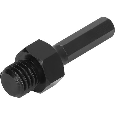 Tige de connexion à queue hexagonale en acier allié adaptateur meuleuse vers perceuse électrique 5/8‑11in (1/5)