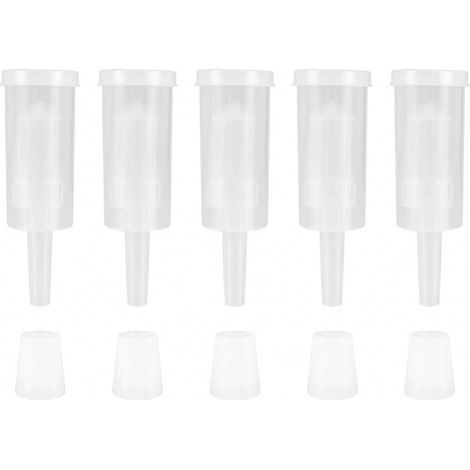 5er-Pack Verschlussventile mit Gummistopfen für die Weinherstellung zu Hause, luftdichter Verschluss, Zubehör für die handwerkliche Gärung (1/5)