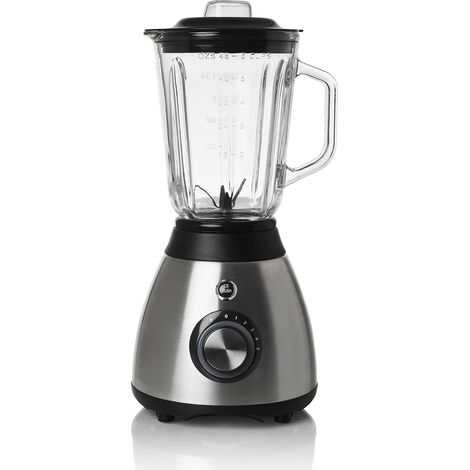 Melchioni Frullatore Frullo Glass 600W Bicchiere Vetro 1.5 Litri Lama Tritaghiaccio (1/5)
