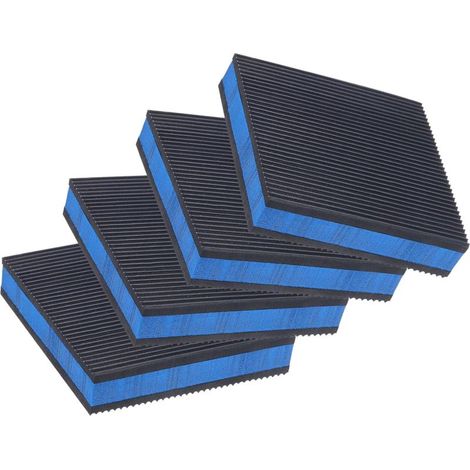 Antivibrations-Gummipads, 4er-Pack, 4 x 4 x 7/8 Zoll, robuste EVA-Mittelisolationsmatte, Gummifüße für Luftkompressoren und Klimaanlagen (1/5)