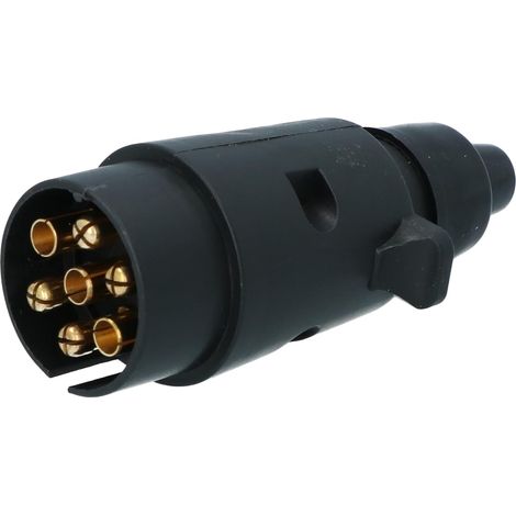 7-poliger Kunststoff-Anhängerstecker