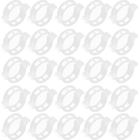 Colliers de ligature réutilisables pour tomates, poivrons et concombres – Lot de 100 pièces en plastique souple et résistant (1/5)