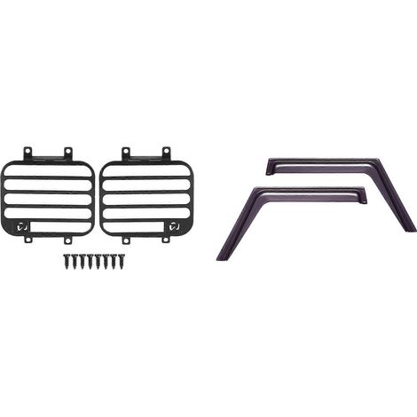 Protections de phares avant, pare-soleil et déflecteurs de pluie et de vent pour BMW D90, D99S et MN99S (1/5)