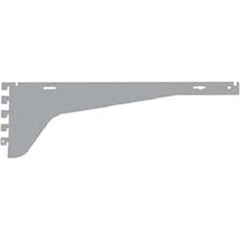 Mensola 5 ganci passo 25 5a verniciata grigio ral 7035 - Specifiche: mm 400 portata Kg 200 a coppia
