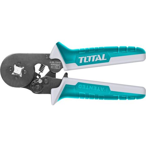 Alicates de crimpado para casquillos TOTAL, industriales, 160 cm THCPG2510