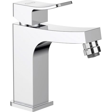 Rubinetto Jacuzzi per bidet serie Tank 0TN00092JA00 cromato senza scarico (1/3)