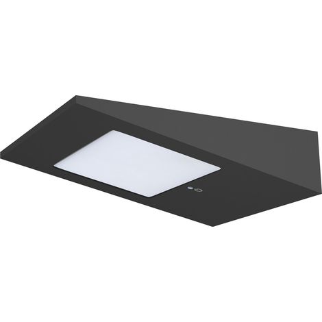 Aplique solar COMO Symmetric IP54 LED SMD 2.20W 480lm(182lm) CRI80 3000K 107º Crepuscular,Movimiento Antracita (1/5)