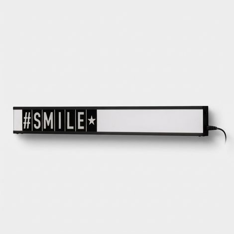 Lampada da tavolo LED design minimal Script