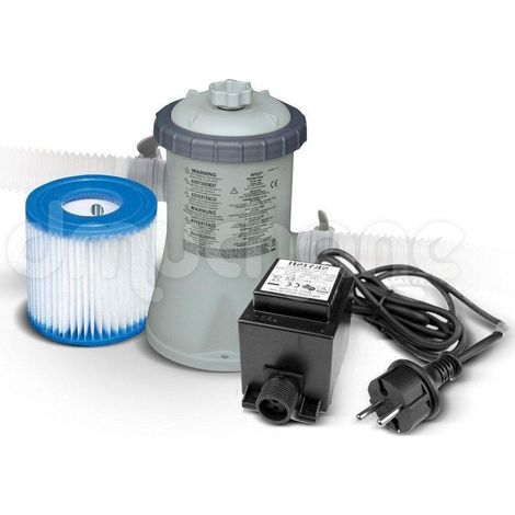 Intex 28602GS Pompa di Filtraggio Piscina Grigia 1250 L/h
