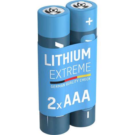 ANSMANN 2x Lithium Batterien Micro AAA / FR03