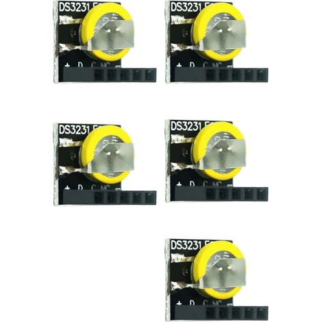 Module d'horloge réelle DS3231 pour systèmes 3,3 V/5 V - précis (1/5)