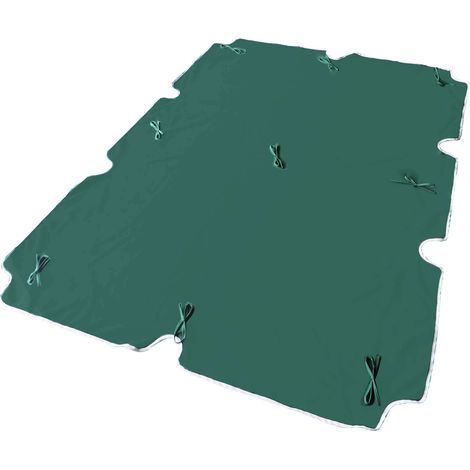 Telo di ricambio per dondolo da giardino 2 posti in poliestere idrorepellente 165x112x1h cm -  Green