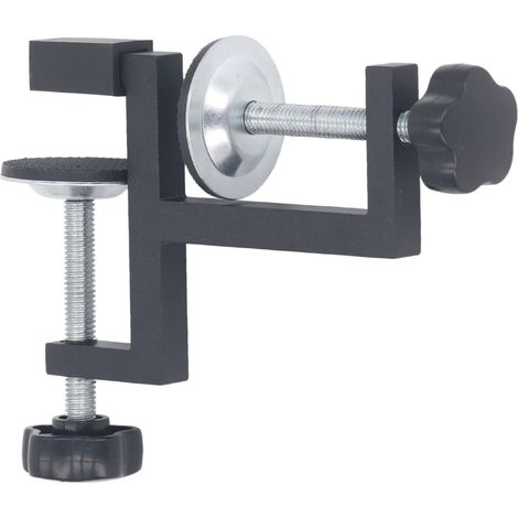 Serre-joint universel pour le travail du bois, compatible avec les scies circulaires, les équerres de serrage, les tables de perceuses à colonne, les défonceuses et les scies à onglets. (1/5)