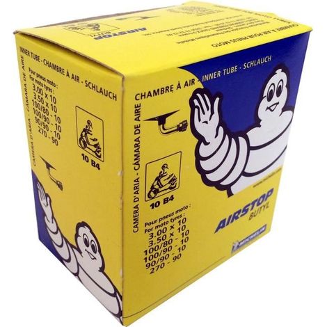 MICHELIN CHAMBRE A AIR 10B4 POUR SCOOTER 300-10 A 110/80-10