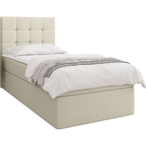 Cama continental Comfivo Osculum II, Lambi 08, Continental, Individuales, 80x200, Tapiz, Somieres, 82x206x112cm