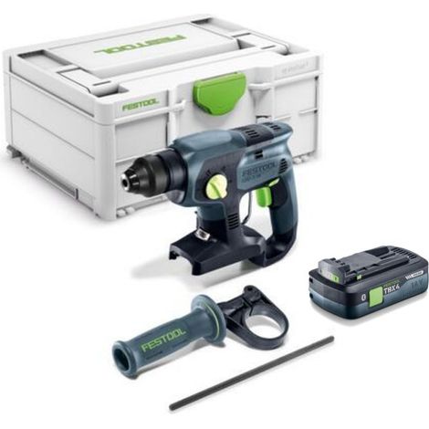 FESTOOL Akku-Kombihammer KHC-S 18-Basic + Akkupack BP 18 TBX 4 C-ASI - 578747A (1/4)