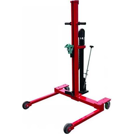 Accatastatore a tamburo con ruote anteriori Ø 64mm - Per pavimenti lisci - Carico massimo 300kg - 300223