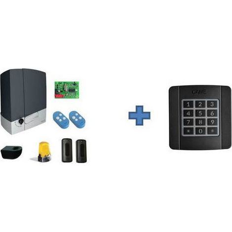 Kit FAST70 24V Connect + Clavier codé radio - CAME FRU0134