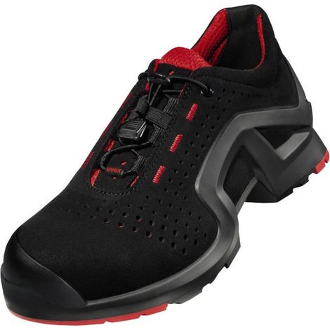 uvex 1 8519243 Scarpe di sicurezza S1P Taglia delle scarpe (EU): 43 Nero, Rosso 1 Paio/a