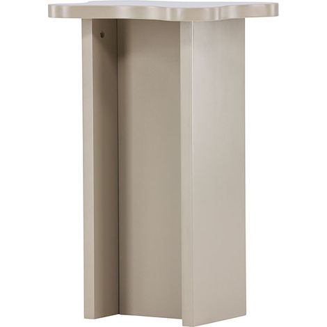 Molde table d'angle beige. (1/5)