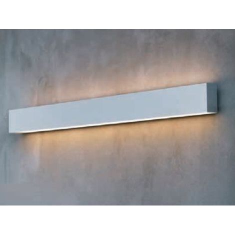 Applique murale LED 37W 3000K 3377lm éclairage direct-indirect argent longueur 1420mm 230V IP40 PURE2 Planlicht (1/5)