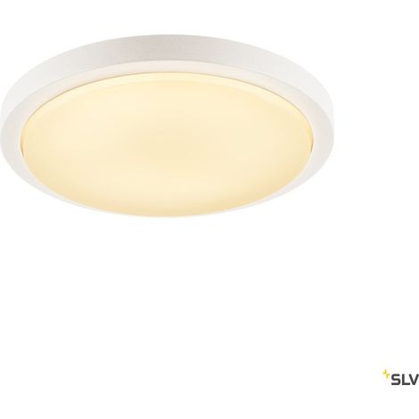Rond AINOS blanc 22W LED 3000K avec détecteur - SLV - 229971 (1/5)