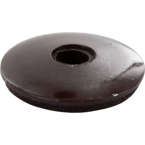 100PZ RONDELLA FERRO TONDA CON GUARNIZIONE 6.7X22 TESTA DI MORO