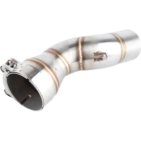 Tuyau intermédiaire d'échappement moto en acier inoxydable, tube de liaison pour ADVENTURE R1200GS, pièce de remplacement compatible BMW R1200GS Adventure, conduit central robuste. (1/5)