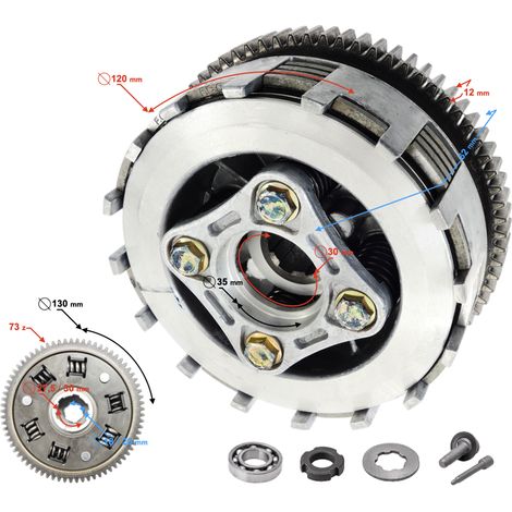 Frizione Hyper 125 E4 (1/3)
