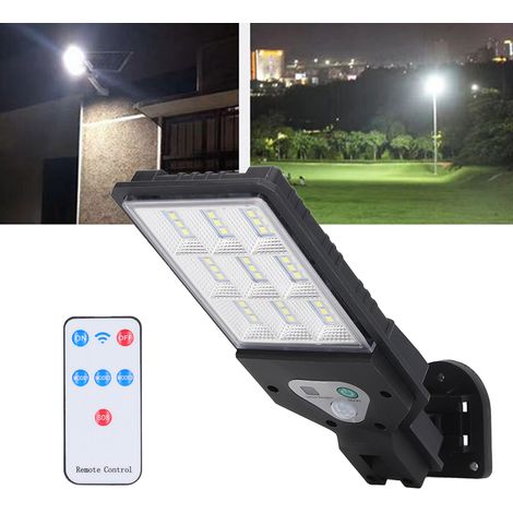 Applique murale solaire COB carrée TG-TY11601 (9 modules) avec télécommande pour l'éclairage domestique (1/5)
